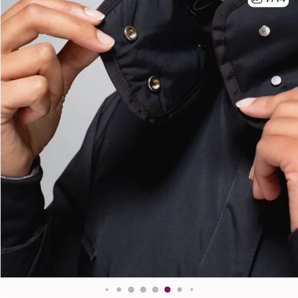 Lululemon Athletica Black Ski Jacket - Picture 6 of 12